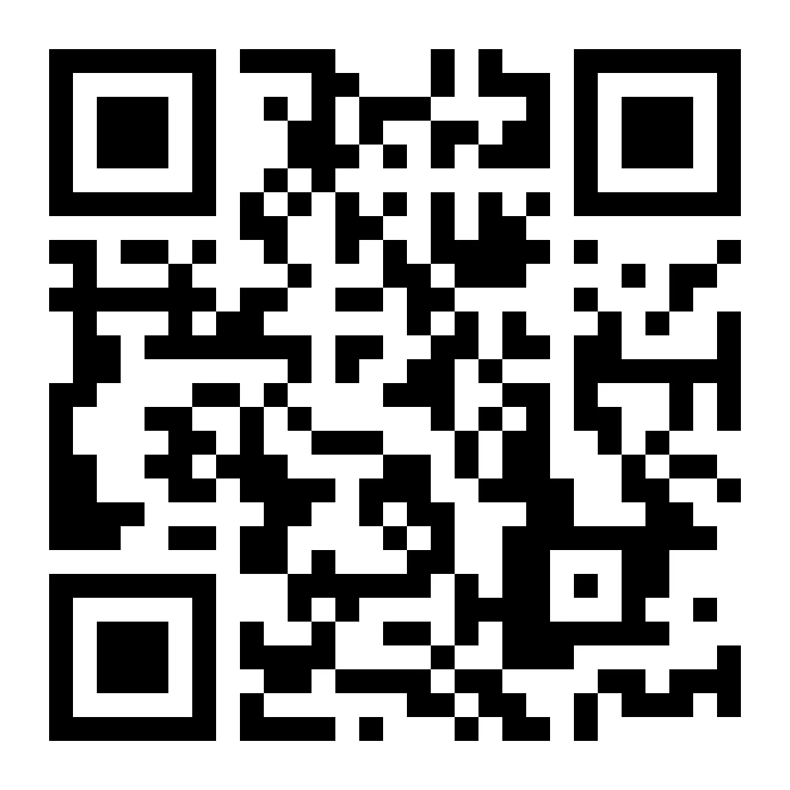 QR code to open website