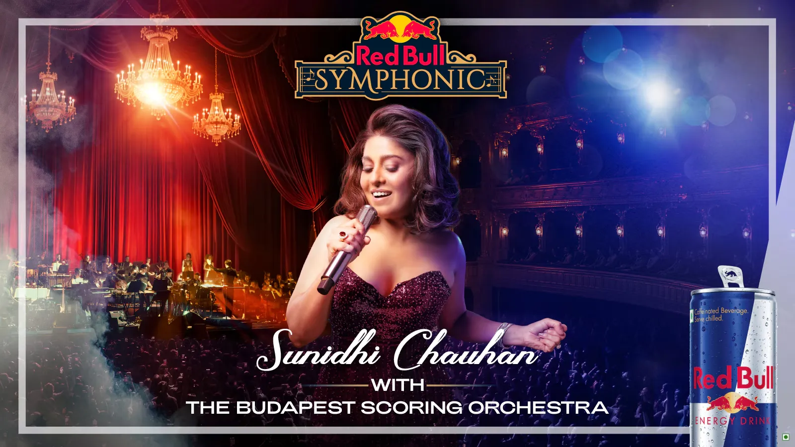 Red Bull Symphonic with Sunidhi Chauhan banner