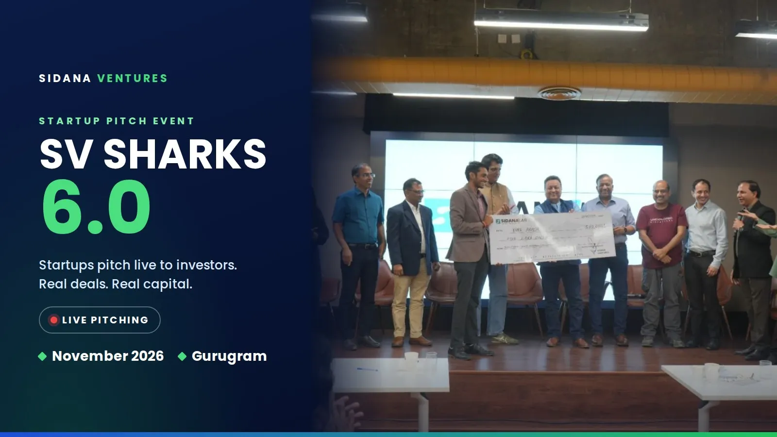 SV Sharks 6.0 – Get Funding Fast banner