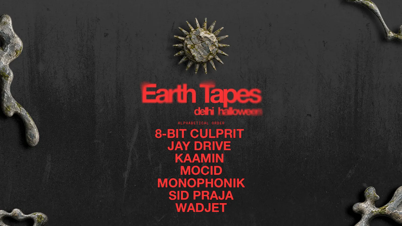 Earth Tapes: Delhi Halloween Edition banner