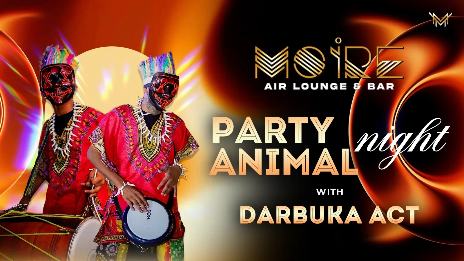 Animal Night with Darbuka Act banner