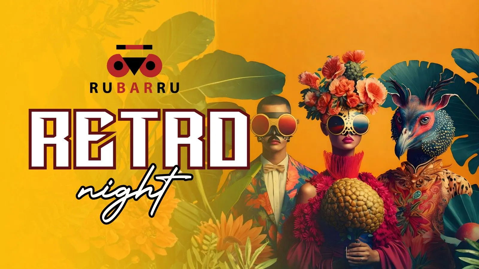 Retro Night banner