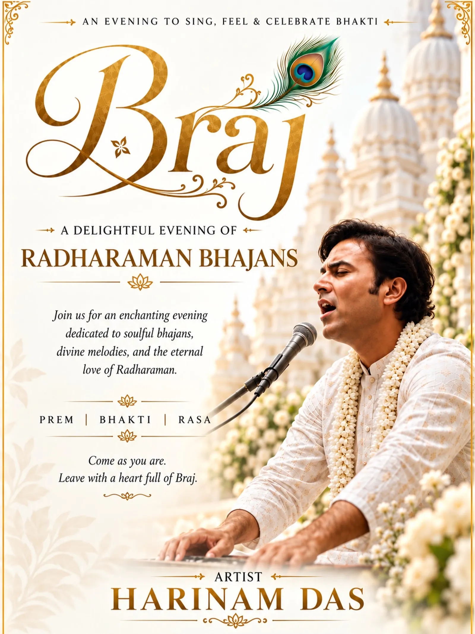 Braj – An evening of Radharaman Bhajans